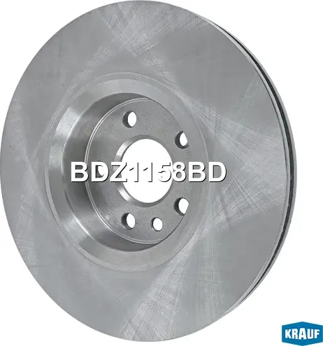 Диск тормозной (Krauf). Артикул BDZ1158BD