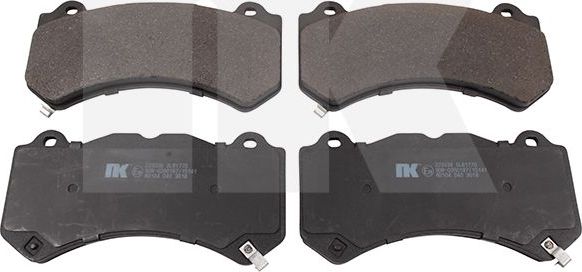 Тормозные колодки NK. Артикул 229338