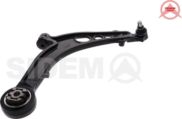 Поперечный рычаг передней подвески Sidem (Чугун) правый для Fiat Idea 2003-2016. Артикул 19175