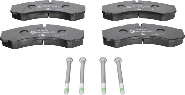 Тормозные колодки ATE задние для IVECO Daily IV 2006-2011. Артикул 13.0460-4966.2