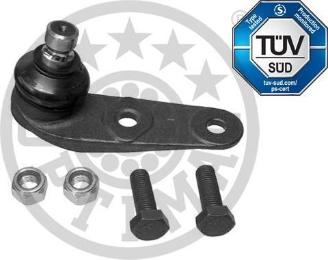 Шаровая опора Optimal TÜV certified передняя левая нижняя для Audi 90 II (B3) 1987-1991. Артикул G3-818