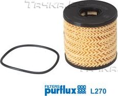 Масляный фильтр Purflux для Renault Vel Satis I 2002-2009. Артикул L270