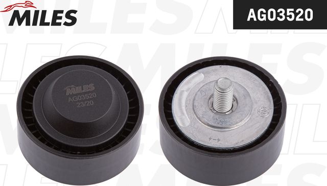 Направляющий (ведущий) ролик приводного клинового ремня Miles. Артикул AG03520