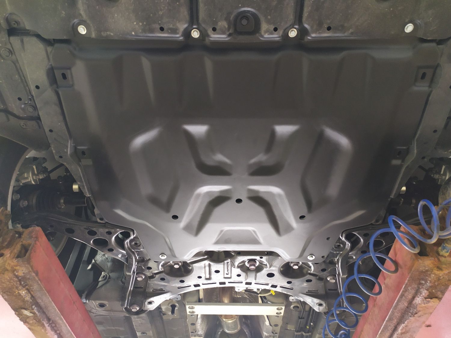 Защита композитная АВС-Дизайн для картера и КПП Toyota Corolla E210 2018-2026. Артикул 24.35k