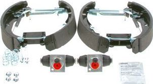 Тормозные колодки Bosch SuperPro задние для Daewoo Lanos 1997-2003. Артикул 0 204 114 582