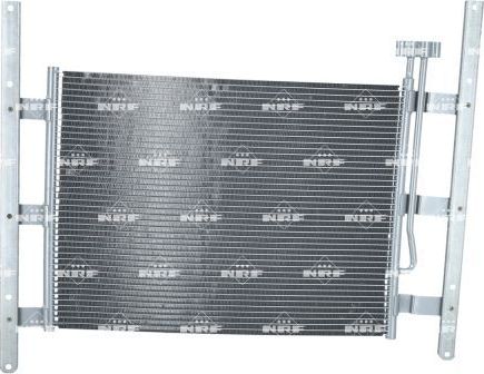 Радиатор кондиционера (конденсатор) NRF (алюминий) для MAN F2000 1994-2005. Артикул 35329