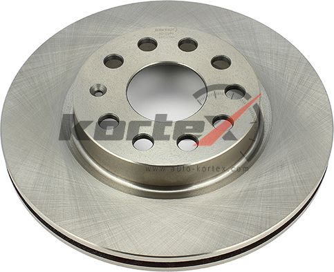 Диск тормозной VW Golf 5 AUDI A3,SKODA Octavia передний (1шт.) KORTEX. Артикул KD0199