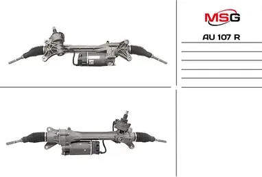 Рулевая рейка с ЭУР восстановленная AUDI A4 2015- AU107R (MSG). Артикул AU107R