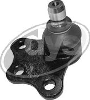 Шаровая опора DYS передняя правая нижняя для Opel Meriva A 2003-2010. Артикул 27-00497-1