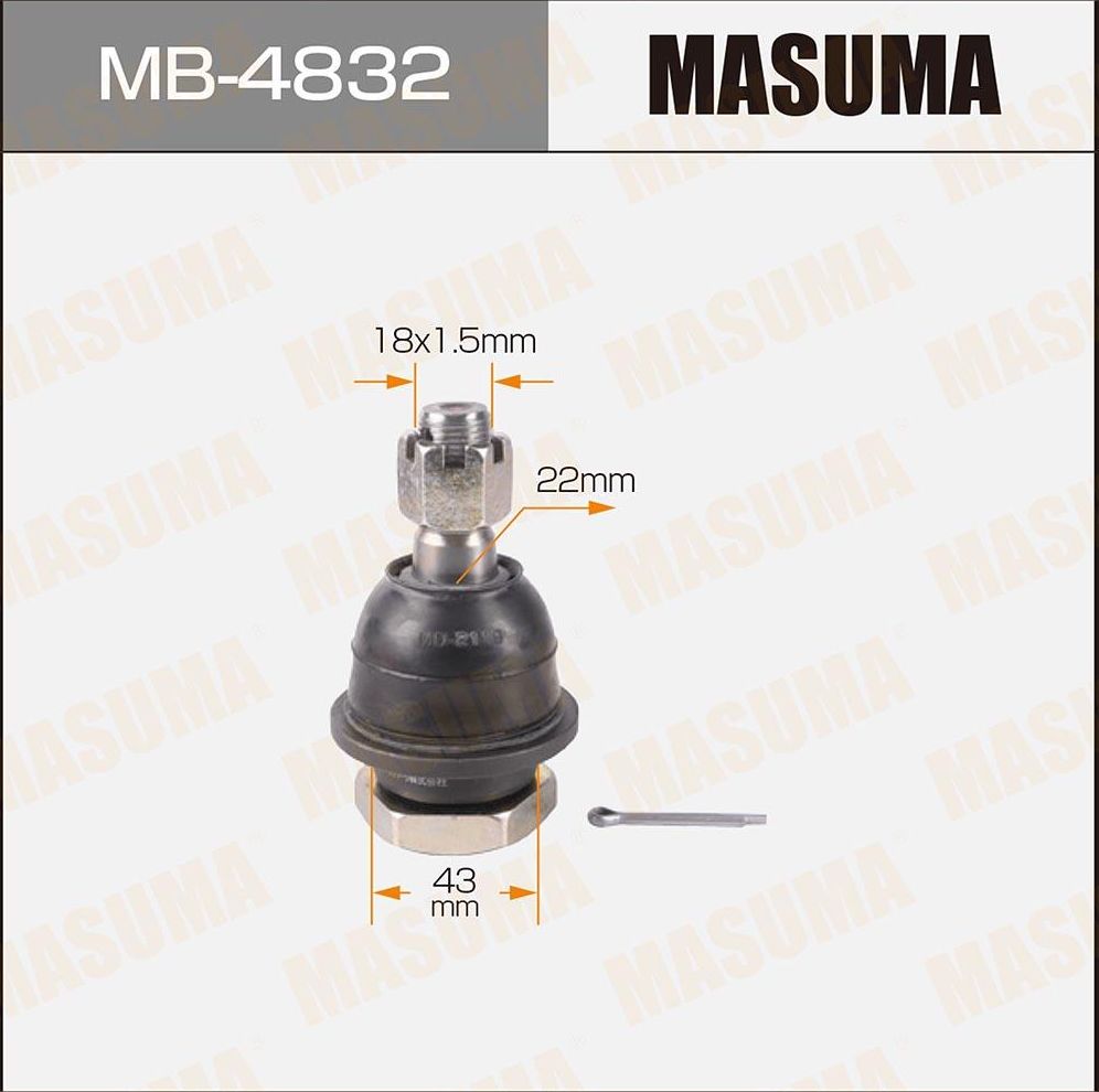 Шаровая опора Masuma. Артикул MB-4832