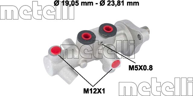Тормозной цилиндр главный Metelli для Mercedes-Benz E-Класс II (W210, S210) 1995-2003. Артикул 05-0623