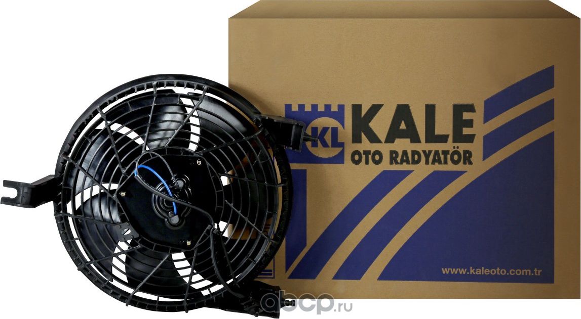 Электровентилятор радиатора для ам Toyota Land Cruiser 200 07-Lexus LX 570 07- с кожухом (Kale). Артикул 360555