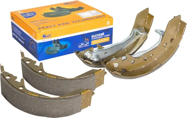 Колодки тормозные HYUNDAI ACCENT TAGAZ 99- барабаные (Kraft). Артикул KT091510