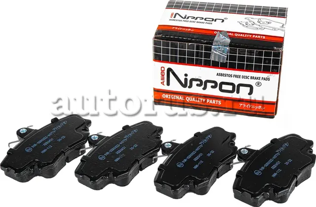 ADB0431_колодки дисковые передние!/ Dacia Logan 1.4/1.5DCi/1.6 04 (Allied Nippon). Артикул ADB0431