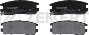 Тормозные колодки Zekkert задние для Great Wall Hover H5 2010-2017. Артикул BS-1853