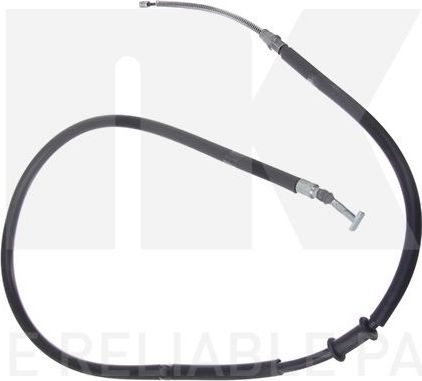 Трос ручника (тросик ручного тормоза) NK левый для Fiat Palio I 1996-2004. Артикул 902395