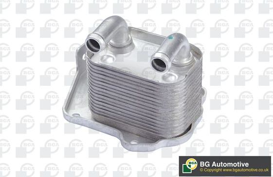 Радиатор масляный (маслоохладитель) для двигателя BGA (алюминий). Артикул CO9535