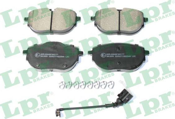 Тормозные колодки LPR. Артикул 05P2254A