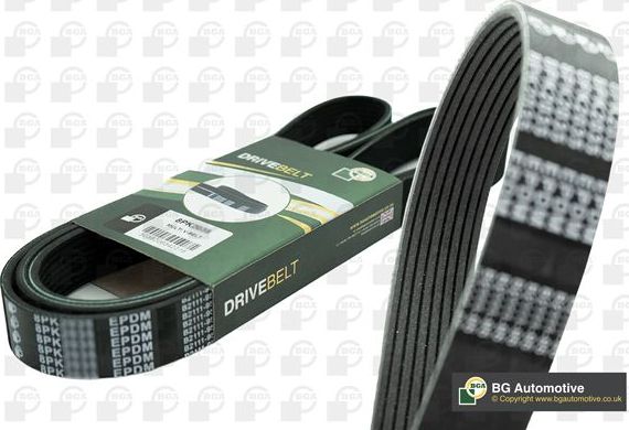 Приводной ремень поликлиновой BGA для Mercedes-Benz S-Класс V (W221) 2006-2009. Артикул 8PK2290