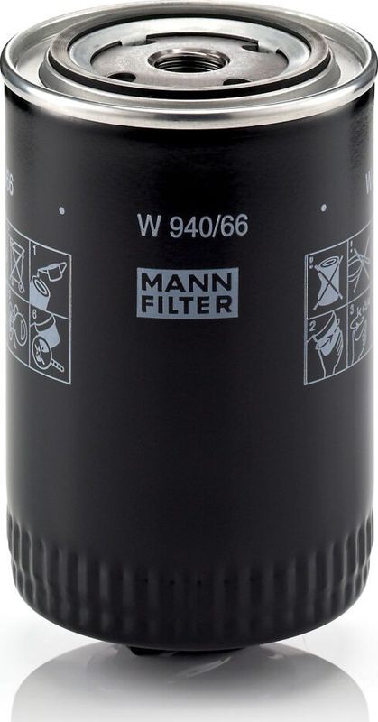 Масляный фильтр Mann-Filter. Артикул W 940/66