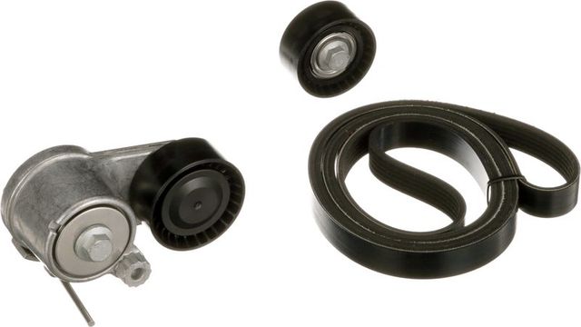 Приводной ремень поликлиновой с роликами (комплект) Gates Micro-V® для Vauxhall Zafira C 2013-2018. Артикул K086PK1633