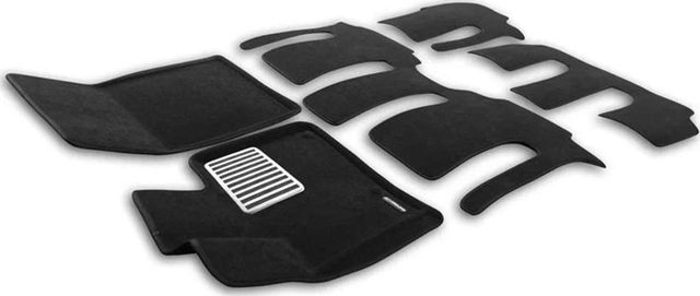 Коврики текстильные Euromat 3D Lux для салона GAC M8 (Минивэн) 2023-2026. Артикул EM3D-001434