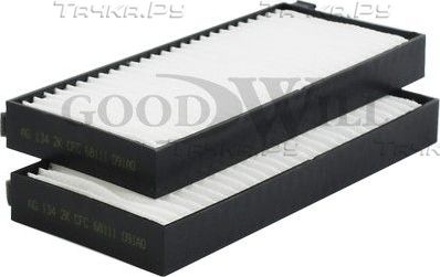 Салонный фильтр GoodWill. Артикул AG 134 2K CF