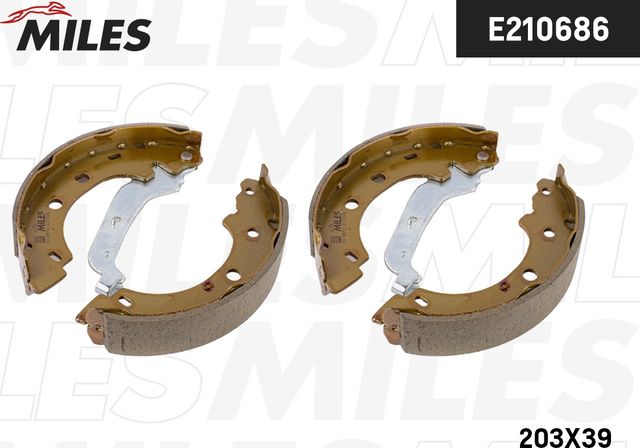 Тормозные колодки Miles. Артикул E210686