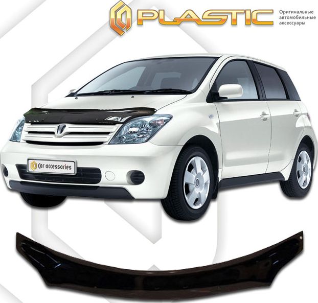 Дефлектор СА Пластик для капота (Classic черный) Toyota Ist 2002-2007. Артикул 2010010102128