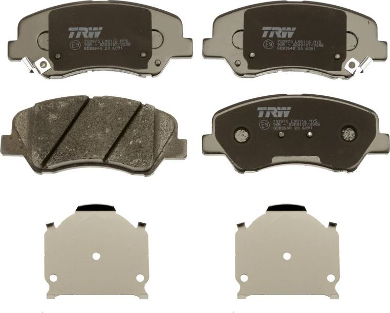 Тормозные колодки TRW COTEC. Артикул GDB3548