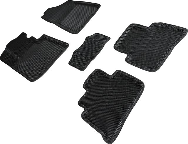 Коврики Seintex 3D EVA с рисунком СОТА для салона Hyundai Tucson III рестайлинг 2018-2026 БЕЖЕВЫЕ. Артикул 95166