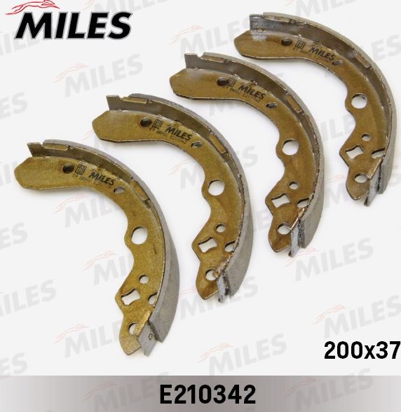 Тормозные колодки Miles. Артикул E210342