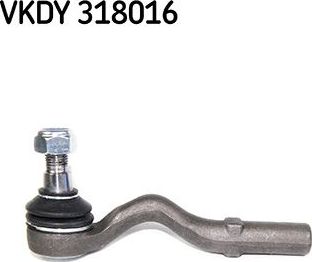 Наконечник рулевой тяги SKF. Артикул VKDY 318016
