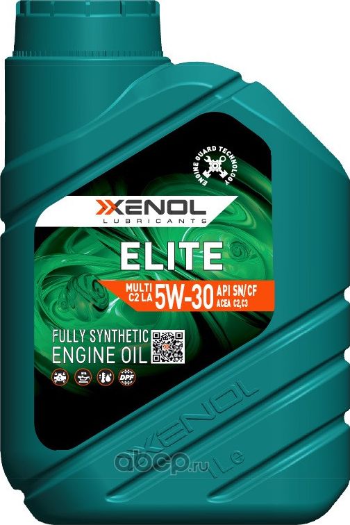 Масло мотор. XENOL ELITE MULTI C2 LA 5W30 SN/CF 1л Xenol. Артикул POXEMC2LA530SNCF1