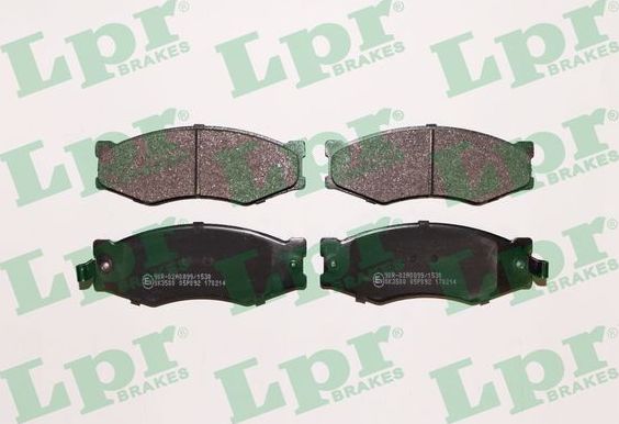 Тормозные колодки LPR. Артикул 05P092