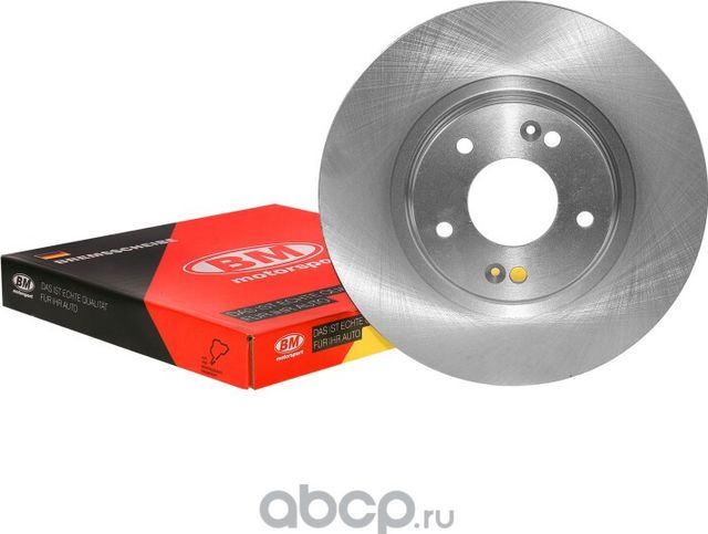 Диск тормозной вентилируемый передний (BM). Артикул BDV302