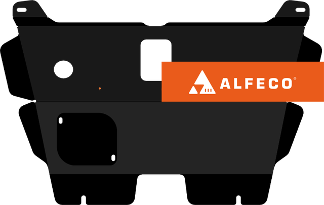 Защита Alfeco для картера и КПП Hafei Brio 2002-2010. Артикул ALF.40.01