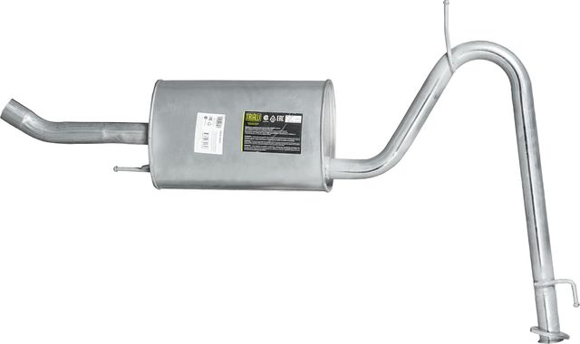Глушитель Trialli (алюминий / сталь) для Peugeot Boxer II (230) 2001-2002. Артикул EMM 0353