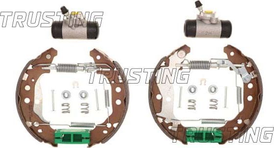 Тормозные колодки Trusting - для Toyota iQ 2009-2015. Артикул 6526
