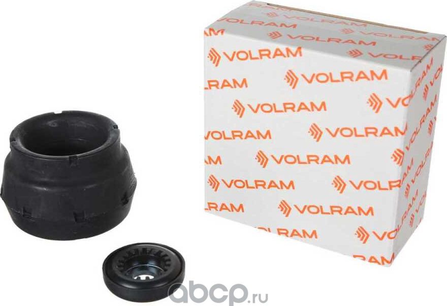 ОПОРА СТОЙКИ АМОРТИЗАТОРА VW POLO 09- SKODA RAPID 13- ПЕРЕДНЯЯ, ЛЕВ/ПР, С ПОДШ (Volram). Артикул VR14147