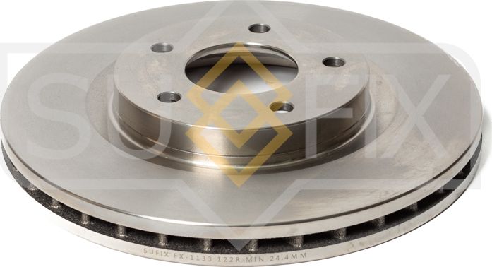 Диск тормозной передний правый/левый JEEP COMPASS/MITSUBISHI ASX (Sufix). Артикул FX1133