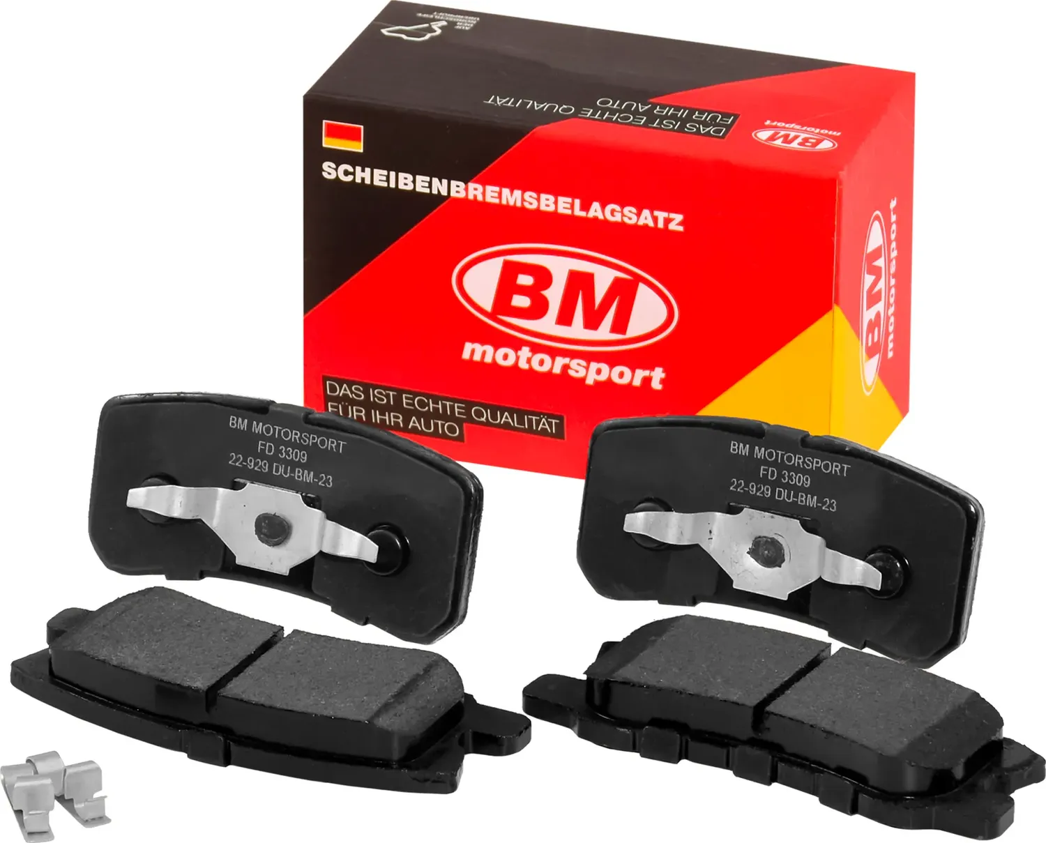 Колодки тормозные дисковые | зад, прав, лев | (BM) BM. Артикул FD 3309