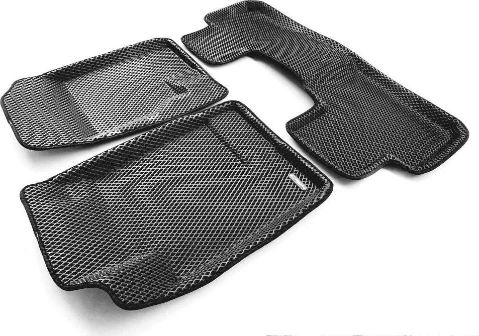 Коврики Euromat 3D EVA для салона Haval F7 2019-2026 Серые. Артикул EM3DEVA-001404G