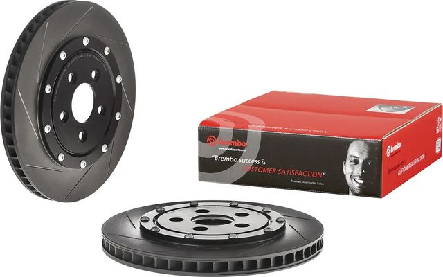 Тормозной диск Brembo PRIME LINE - Floating задний левый для Aston Martin Vanquish I 2001-2007. Артикул 09.7888.33