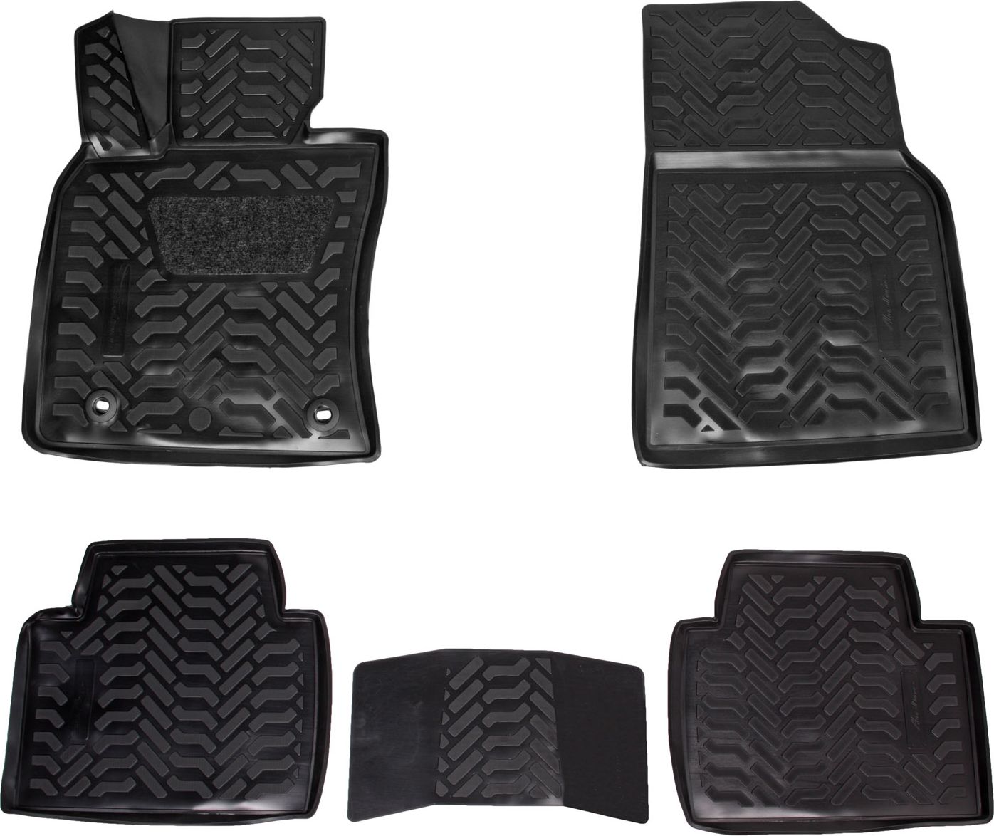 Коврики Airline 3D с высоким бортиком для салона Toyota Camry 70 (V70, XV70) 2017-2026. Артикул ACM-PS-83