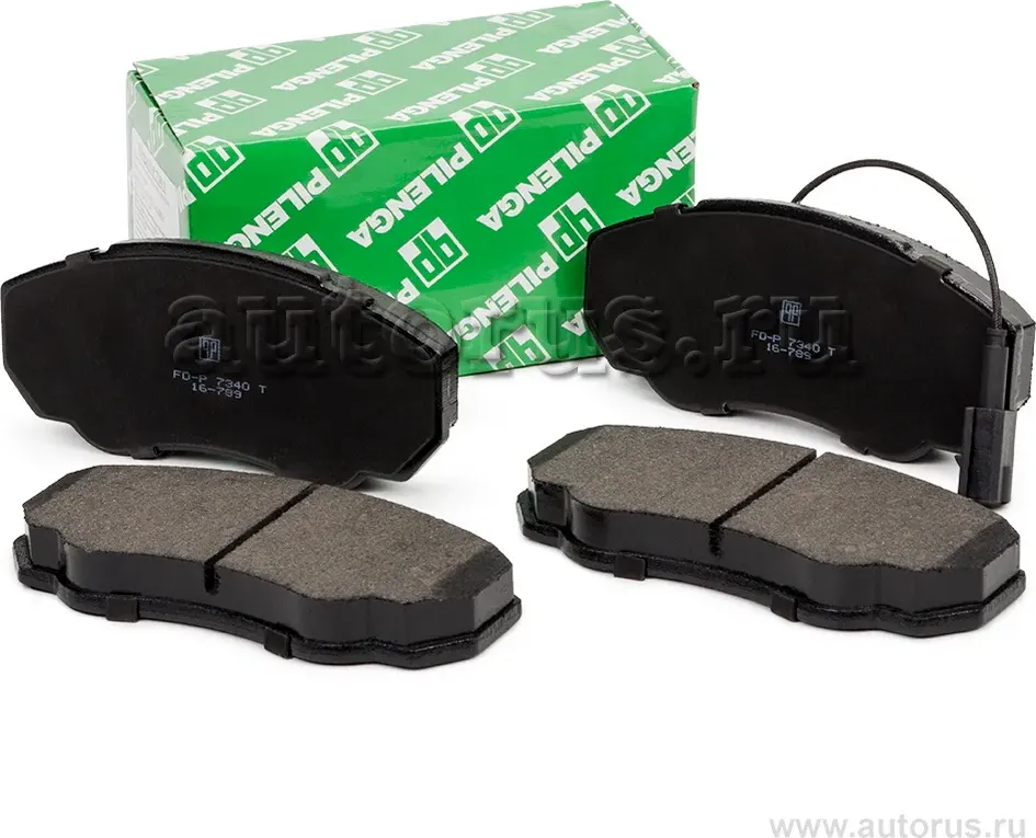 PILENGA Колодки тормозные дисковые передние  усиленные  с датчиком  CITROEN/PEUGEOT/FIAT BOXER II  D. Артикул fd-p7340t