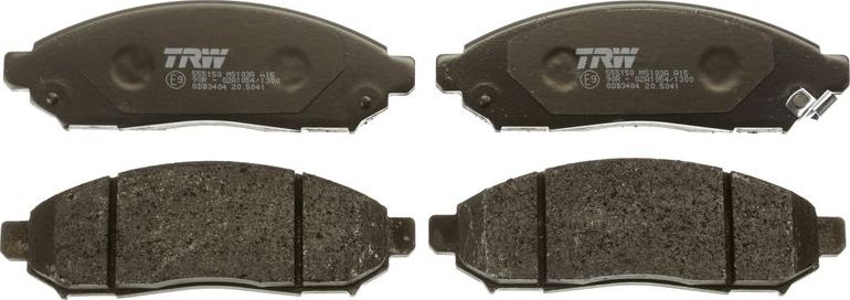 Тормозные колодки TRW COTEC. Артикул GDB3404