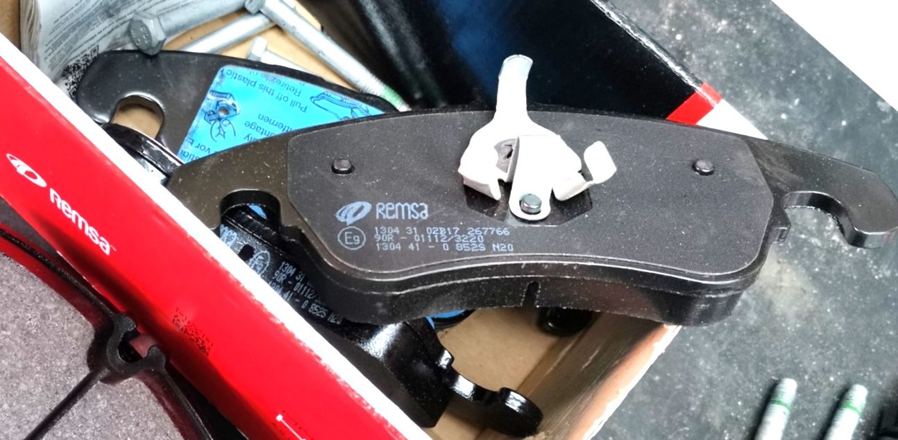 Тормозные колодки Remsa. Артикул 1304.31