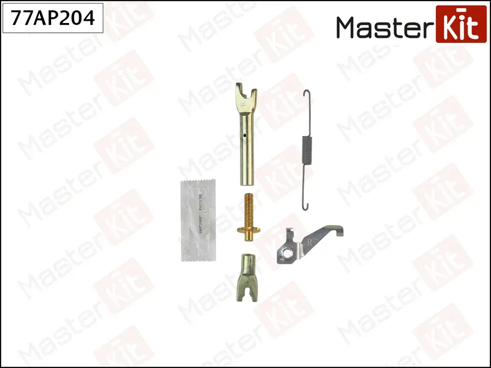 77AP204 Комплект установочный барабанных колодок HONDA CIVIC 01-05/HR-V 99-05 пр (Master KIT). Артикул 77AP204