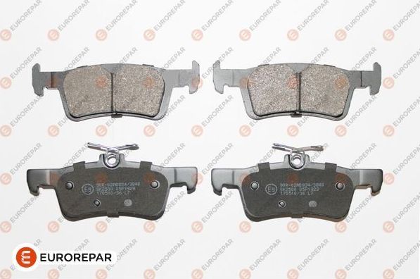 Тормозные колодки Eurorepar. Артикул 1619791380